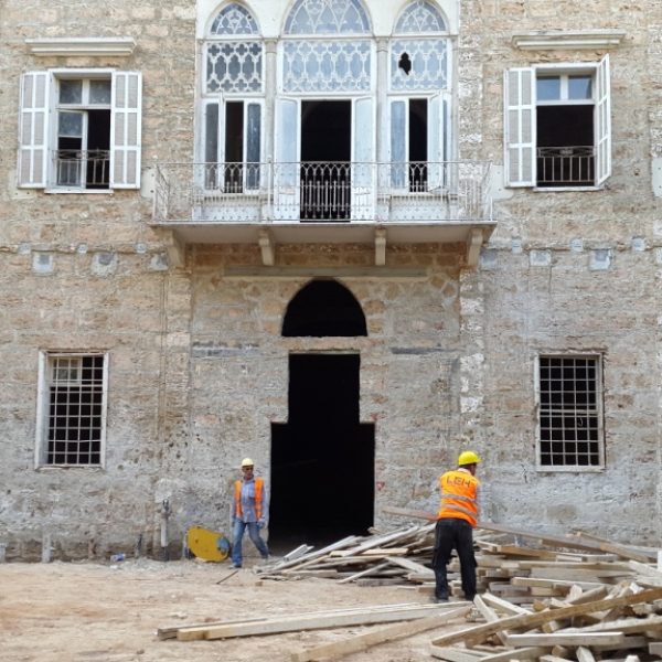 Execution and completion of the structural concrete works for private residence in Beirut